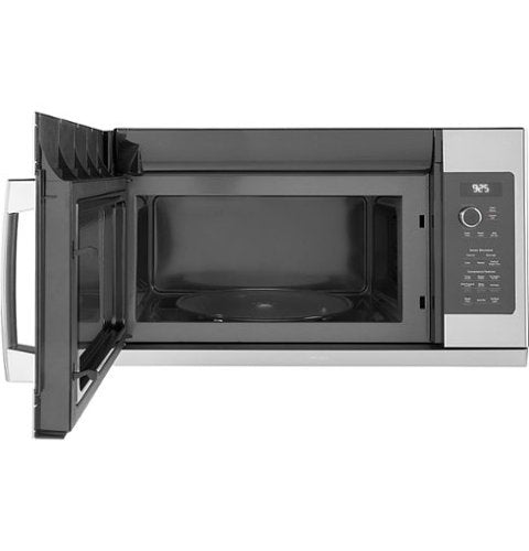 GE Profile - 2.2 Cu. Ft. Over-the-Range Microwave with Sensor Cooking and Extendable Slide-Out Vent - Stainless Steel