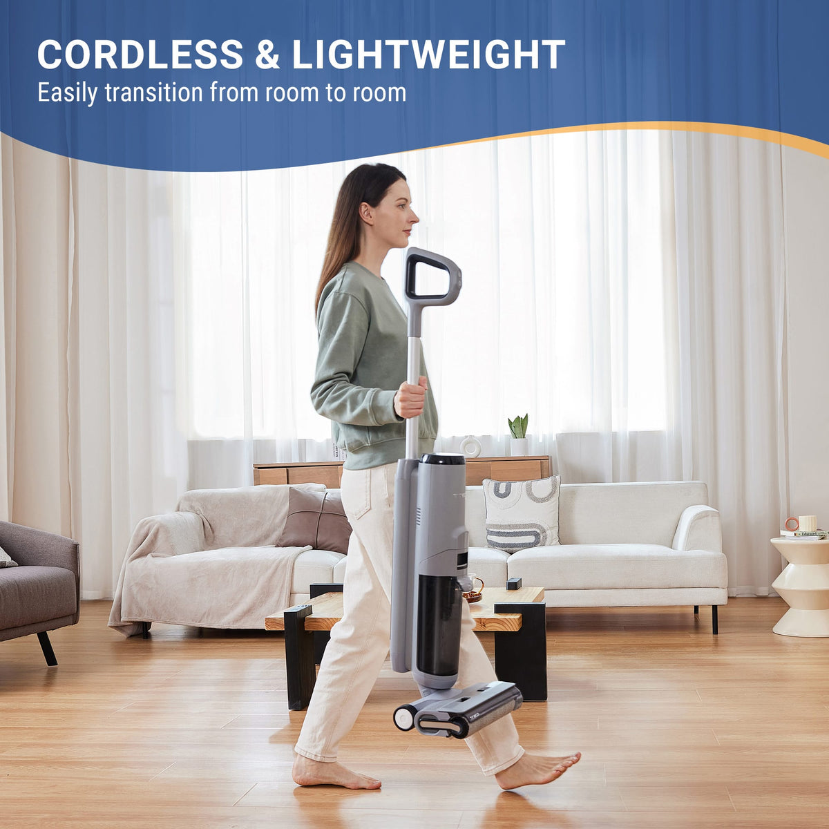Tineco - GO XL Cordless Floor Washer - Gray