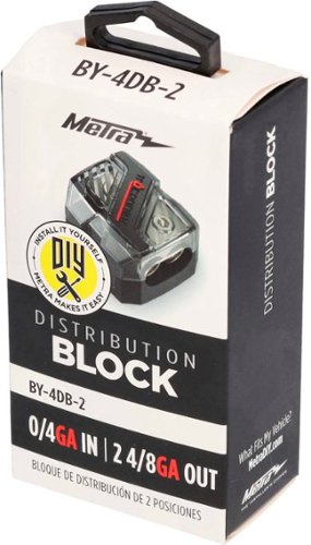 Metra - Power/Ground Distribution Block - Black