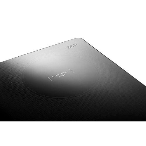 KitchenAid - 36 in. Wide 5 element Built-In Electric Cooktop with 10''/6'' Even-Heat Ultra Power Element with Simmer Setting - Black