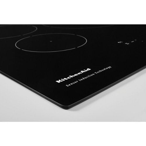 KitchenAid - 30 in. Wide 5 element Built-In Electric Induction Cooktop - Black
