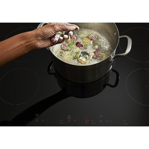 KitchenAid - 30 in. Wide 5 element Built-In Electric Induction Cooktop - Black
