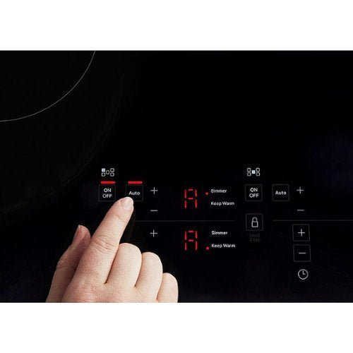 KitchenAid - 30 in. Wide 5 element Built-In Electric Induction Cooktop - Black