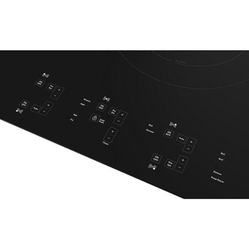 KitchenAid - 36 in. Wide 5 element Built-In Electric Induction Cooktop with Sensor Induction Technology - Black