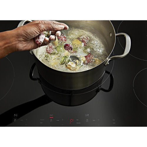 KitchenAid - 36 in. Wide 5 element Built-In Electric Induction Cooktop with Sensor Induction Technology - Black