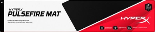 HyperX - Pulsefire Mat Gaming Mouse Pad (XL) - Black