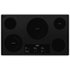 Whirlpool - 36 in. Wide 5 element Built-In Electric Cooktop with FlexHeat Triple Radiant Element - Black
