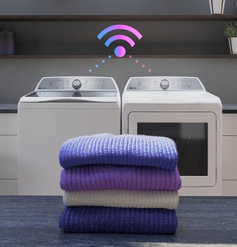 GE Profile - 7.4 Cu. Ft. Smart Electric Dryer with Steam, Sanitize Cycle and Sensor Dry - Gray