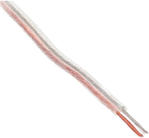 Metra - 40' Spool 18-Gauge Speaker Wire - Clear