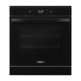 Whirlpool - 24" Built-In Single Electric Convection Wall Oven with Adjustable Self-Clean Cycle - Black