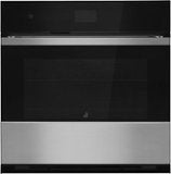 JennAir - 30" Built-In Single Electric Wall Oven - Floating Glass Black