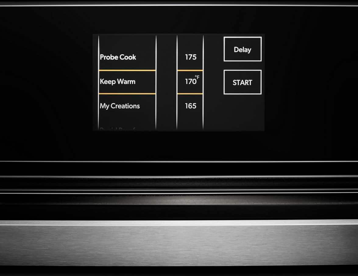 JennAir - 30" Built-In Single Electric Wall Oven - Floating Glass Black