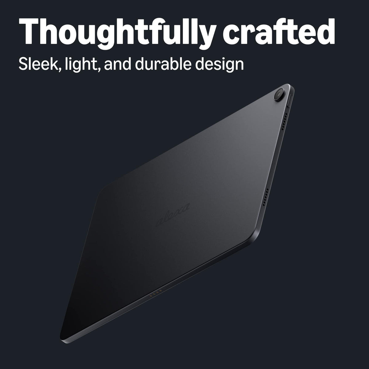 Amazon - Alexa Tablet 12 Pro (All-new), 8GB RAM, 128GB, 12″ stunning 2.8K display, All-day battery, Designed for Alexa+ - Graphite