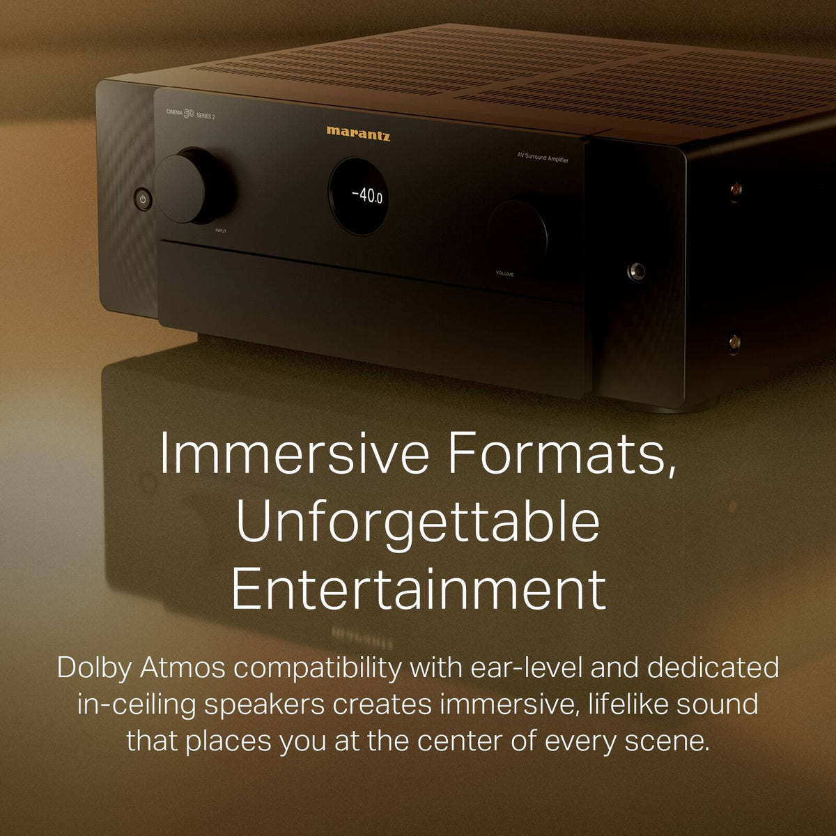 Marantz - CINEMA 50 Series 2 - Black