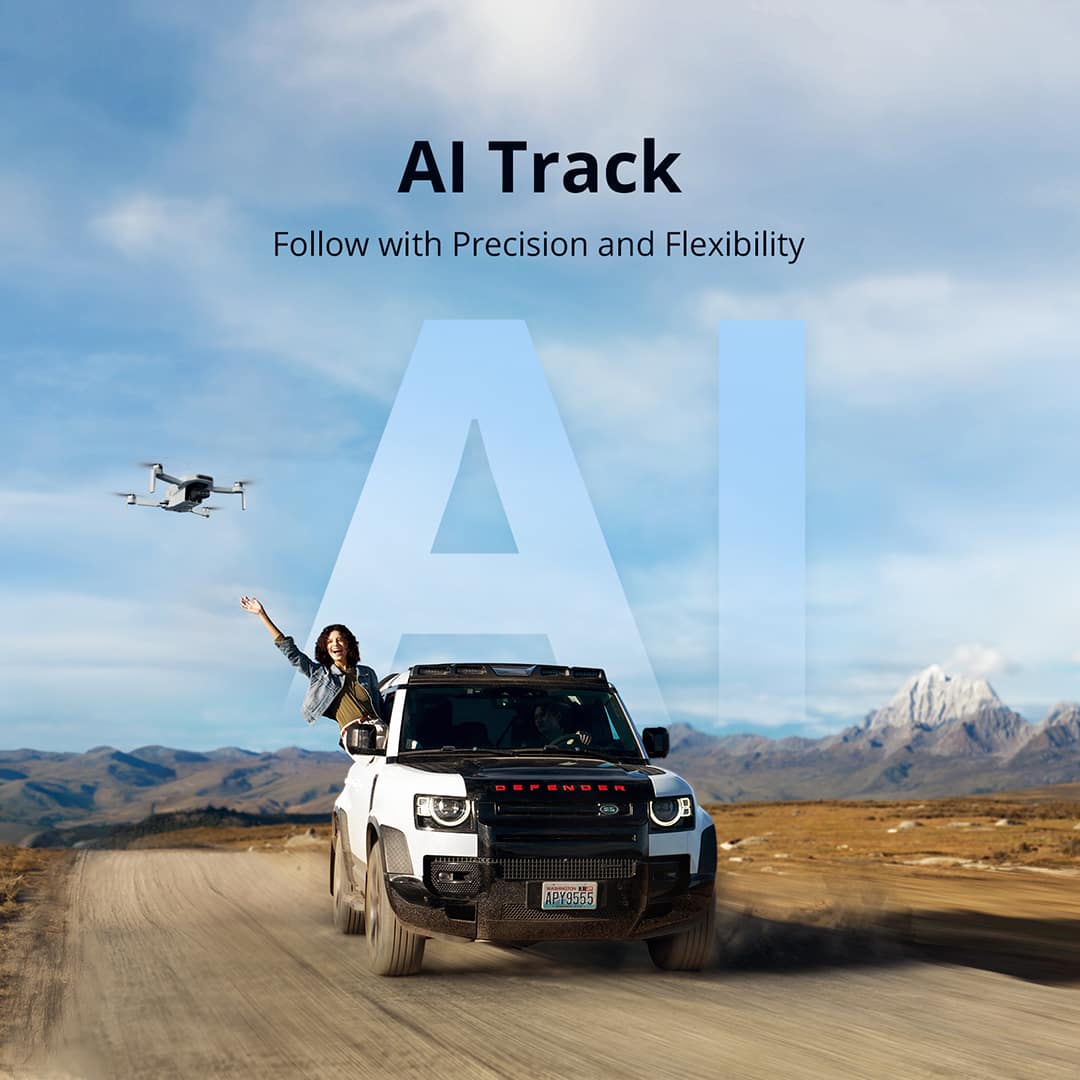 Potensic - ATOM 2 Fly More Combo Drone with Remote Controller - Gray