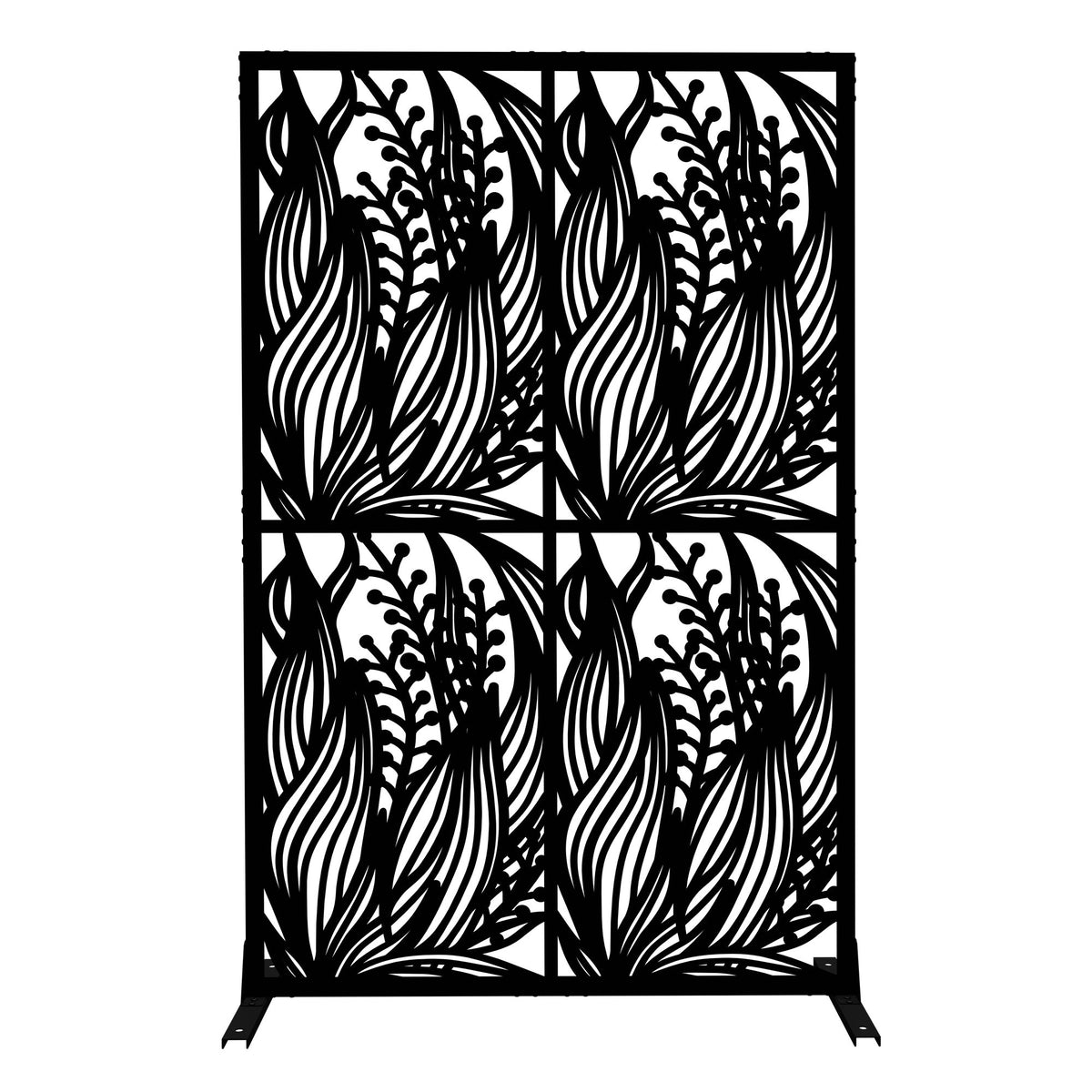 Biombo decorativo independiente, separador para interiores y exteriores