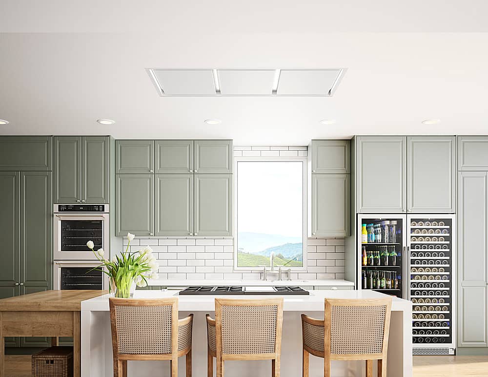 Zephyr - 63 inches - Convertible - Shell Range Hood - White