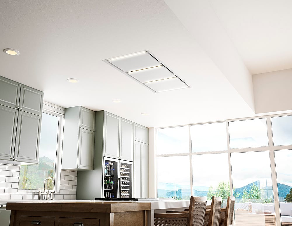 Zephyr - 63 inches - Convertible - Shell Range Hood - White