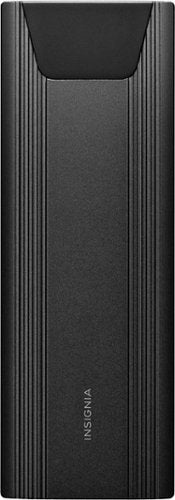 Insignia™ - M.2 NVMe to USB-C SSD Enclosure - Black