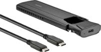 Insignia™ - M.2 NVMe to USB-C SSD Enclosure - Black