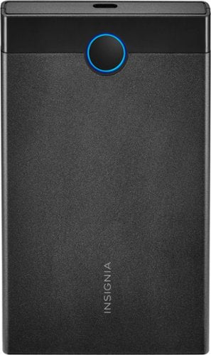 Insignia™ - 2.5" SATA to USB-C HDD Enclosure - Black