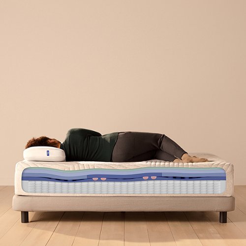 Casper - Wave Hybrid Mattress, California King - Gray