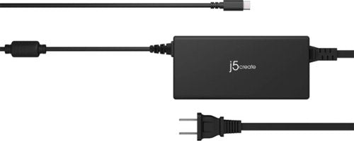 j5create - 100W Super Charger - Works with Chromebook Certified - Black