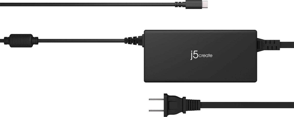 j5create - 100W Super Charger - Works with Chromebook Certified - Black