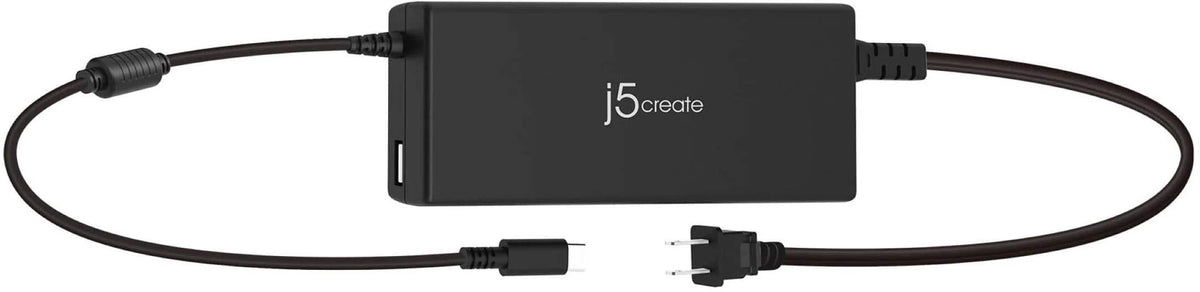 j5create - 100W Super Charger - Works with Chromebook Certified - Black