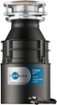 InSinkerator - Badger 5XP Lift and Latch Power Series 3/4 HP Continuous Feed Garbage Disposal with Power Cord - Black