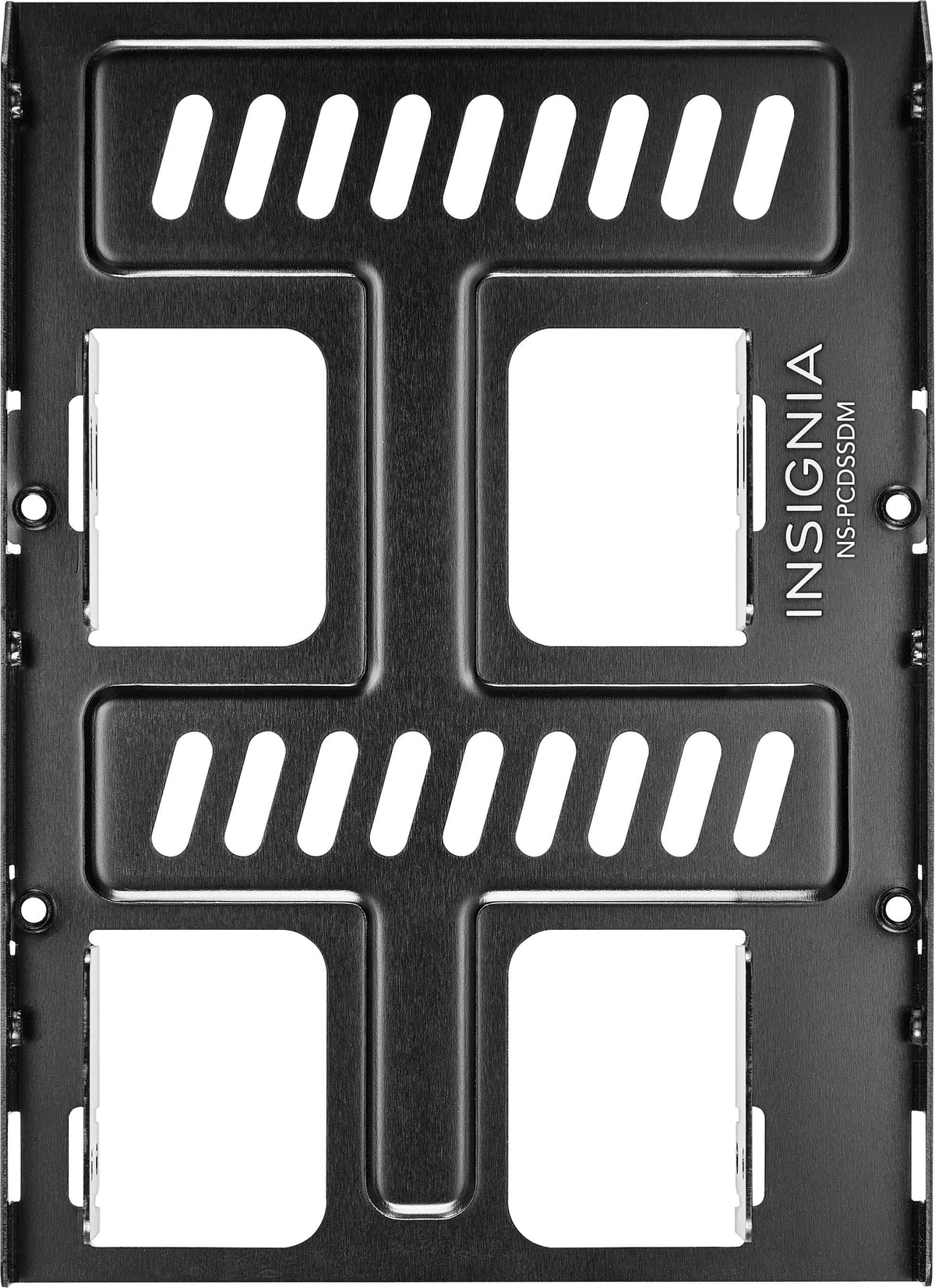 Insignia™ - Dual Drive Mount for 2.5” SATA, SSDs or Hard Drives - Black