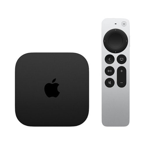 Apple - TV 4K 64GB Streaming Device (3rd generation) - Wi-Fi - Black