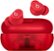 Beats - Geek Squad Refurbished Good - Solo Buds True Wireless Earbuds - Transparent Red