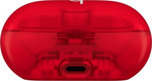 Beats - Geek Squad Refurbished Good - Solo Buds True Wireless Earbuds - Transparent Red