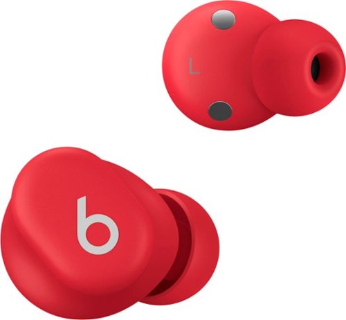 Beats - Geek Squad Refurbished Good - Solo Buds True Wireless Earbuds - Transparent Red