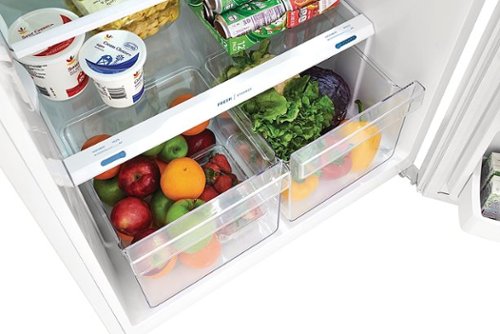 Frigidaire - 30 in. Wide 17.6 Cu. Ft. Top Freezer Refrigerator - White