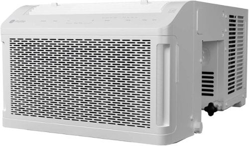 GE Profile - ClearView 350 Sq. Ft. 8,300 BTU Smart Ultra Quiet Window Air Conditioner - White