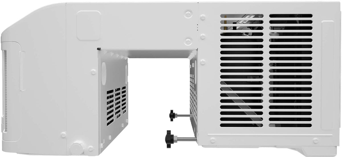 GE Profile - ClearView 350 Sq. Ft. 8,300 BTU Smart Ultra Quiet Window Air Conditioner - White