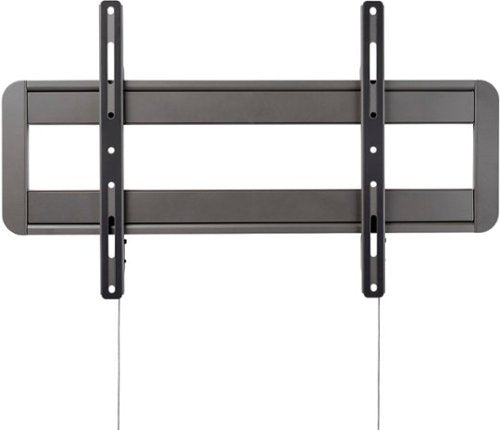 One for All - Ultra-Slim TV Wall Mount for most 42"-95" Flat Panel TVs - Fixed Position - Black