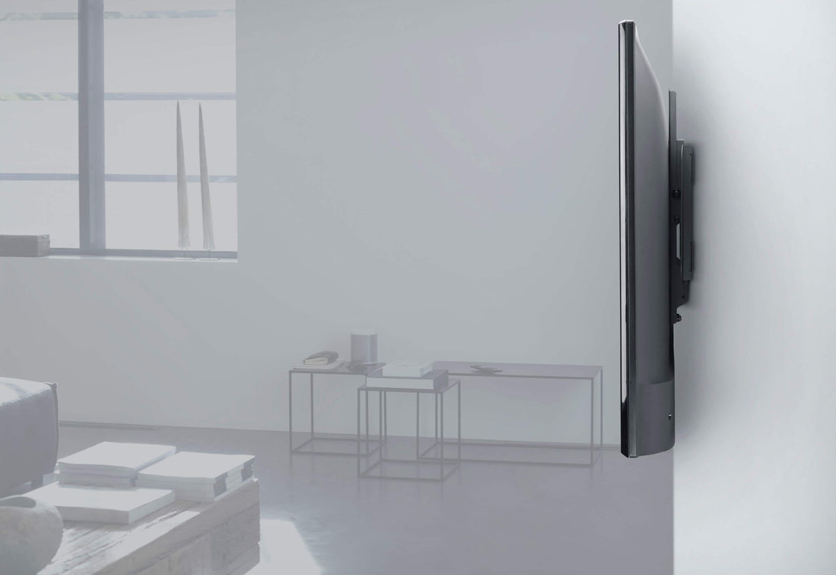 One for All - Ultra-Slim TV Wall Mount for most 42"-95" Flat Panel TVs - Fixed Position - Black