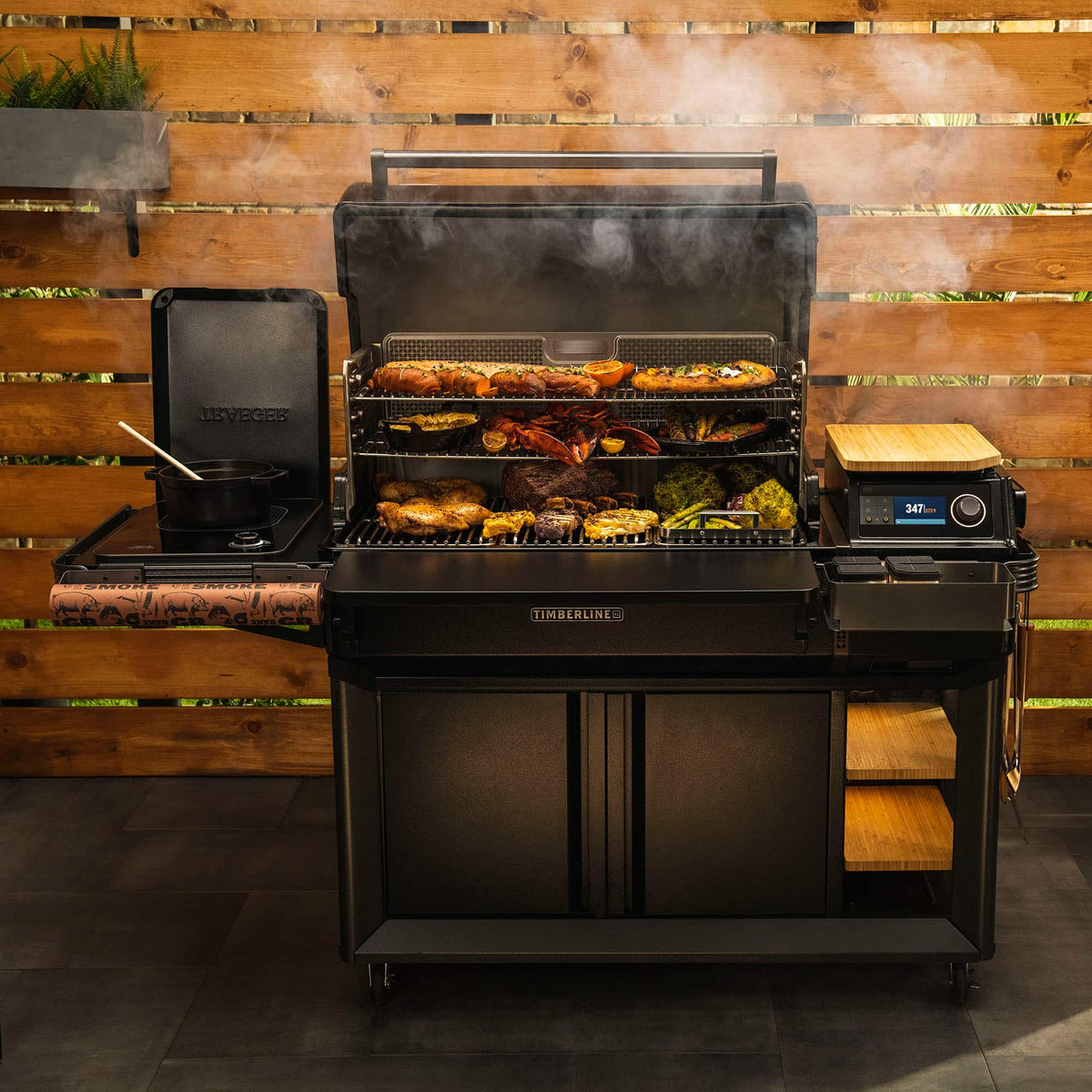 Traeger Grills - Timberline XL Wood Pellet Grill - Black