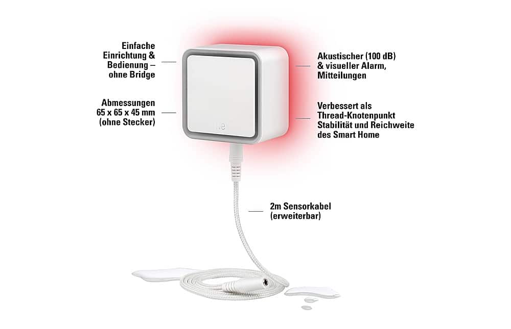 Eve - Water Guard - Connected Water Leak Detector - White