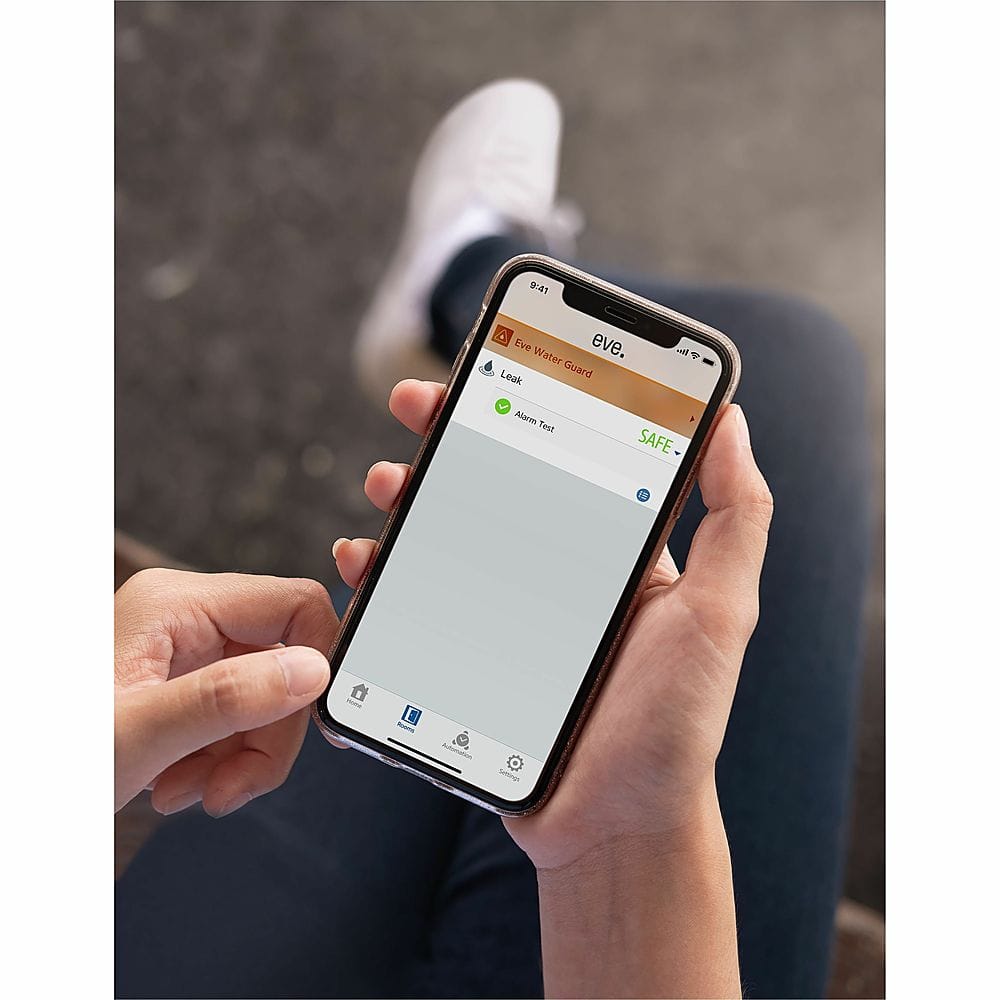 Eve - Water Guard - Connected Water Leak Detector - White