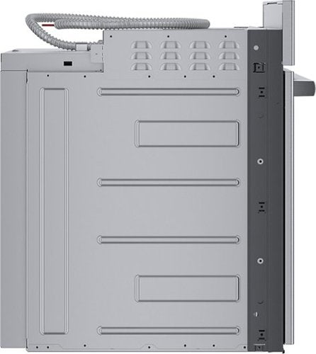 Bosch - 800 Series 30" 4.6 Cu. Ft. Built-In Single Electric Smart Wall Oven with True Convection - Stainless Steel