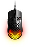 SteelSeries - Aerox 5 Ultra Lightweight Honeycomb Water Resistant Wired RGB Optical Gaming Mouse With 9 Programmable Buttons - Wired - Black