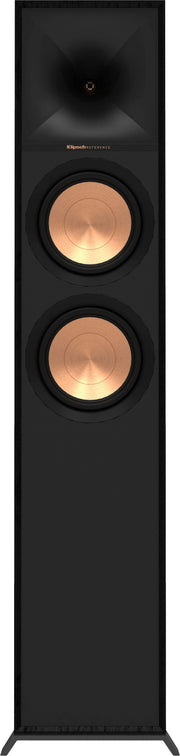 Klipsch - R-600F Reference Series Dual 6-1/2" 400-Watt Passive 2-Way Floor Speaker (Each) - Black