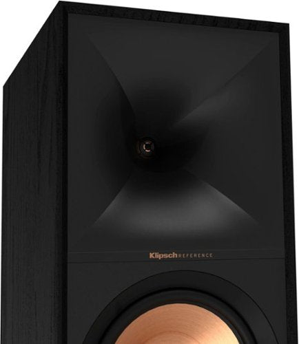 Klipsch - R-800F Reference Series Dual 8" 600-Watt Passive 2-Way Floor Standing Speaker (Each) - Black