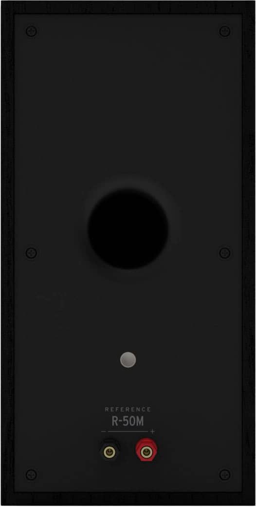 Klipsch - R-50M Reference Series 5-1/4" 340-Watt Passive 2-Way Bookshelf Speakers (Pair) - Black
