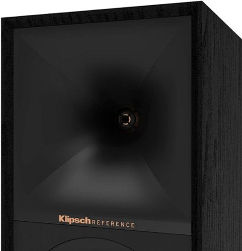 Klipsch - R-50M Reference Series 5-1/4" 340-Watt Passive 2-Way Bookshelf Speakers (Pair) - Black