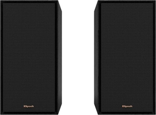 Klipsch - R-50M Reference Series 5-1/4" 340-Watt Passive 2-Way Bookshelf Speakers (Pair) - Black